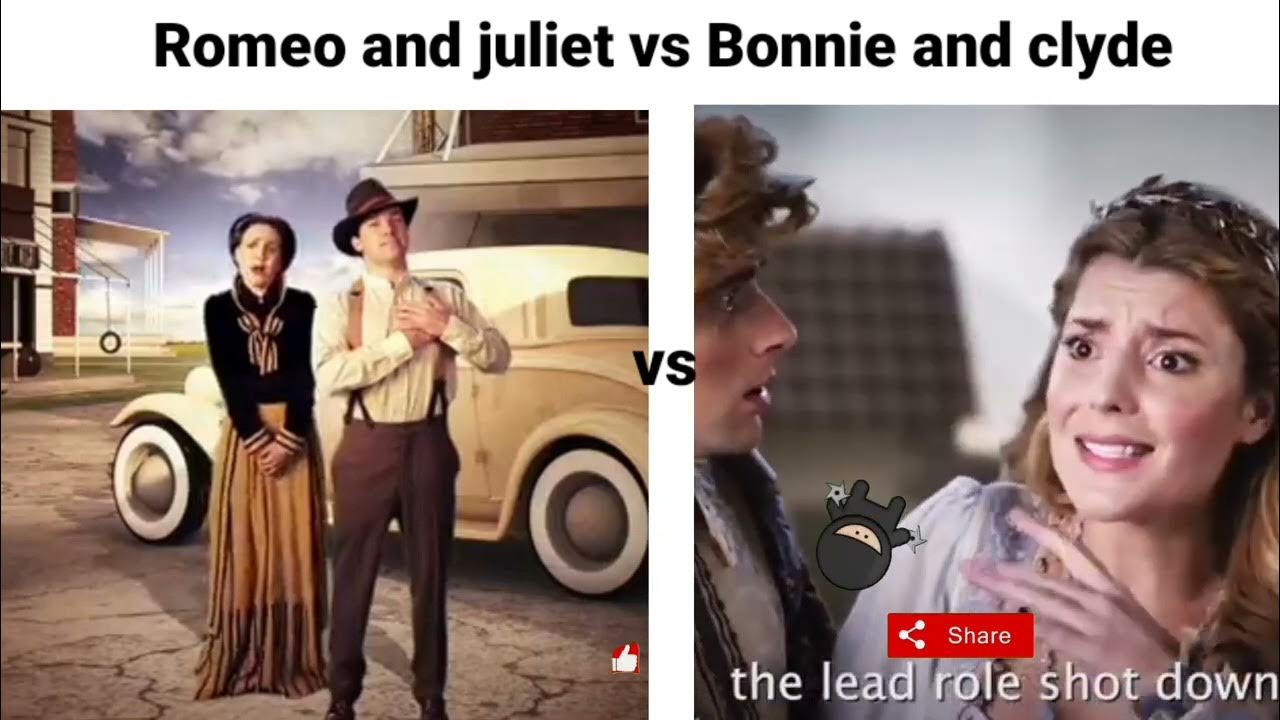 Romeo And Juliet Vs Bonnie And Clyde Romeo- and- juliet -vs -Bonnie- and clyde- short#- story - YouTube