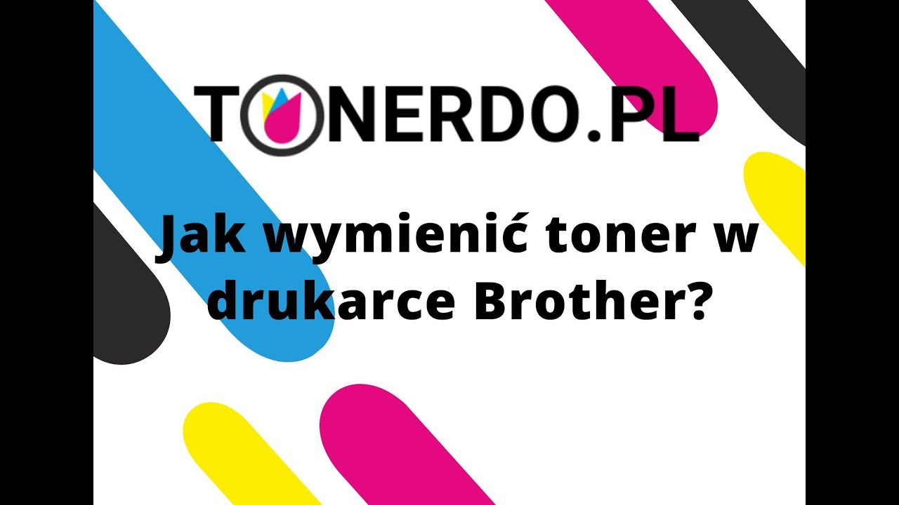 Jak wymienić toner w drukarce Brother ? - YouTube