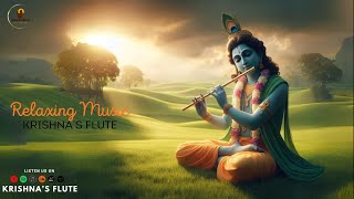 Krishna Flute Music: Deep Relaxing Music , Indian Flute Music  ,Calming Music, 24/86