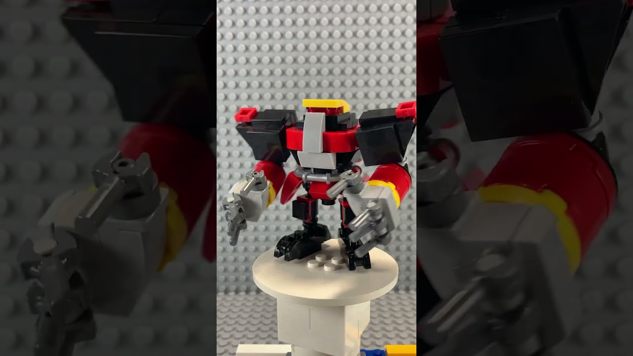 LEGO E-123 Omega, the firepower for Team Dark 