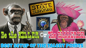 State of Survival: Part I/II - Be the winner, not the dinner. Best general setup of talent points