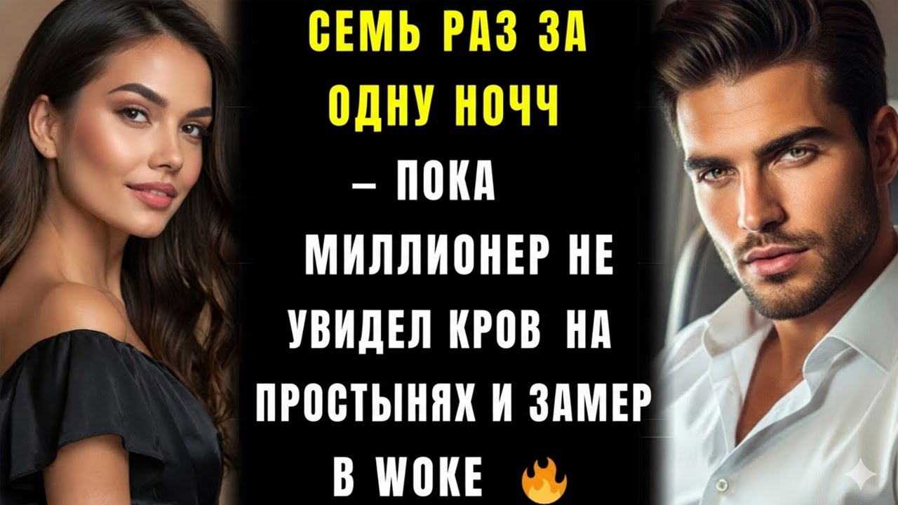 Семь раз за одну ночь — пока миллионер не увидел кровь на простынях и не застыл от шока🔥