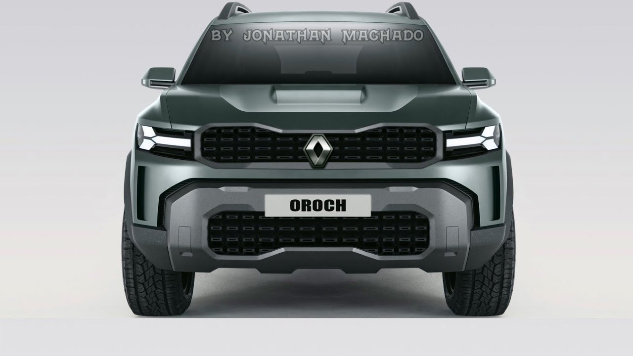 New Renault Duster Oroch 2022 face-lift