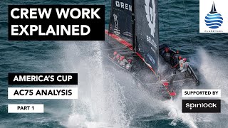 America's Cup - How Crews Handle Their AC75s