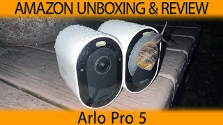 Arlo Pro 5 vs Arlo Pro 4 IP Security Camera CCTV: Amazon Product Unboxing, Test and Review