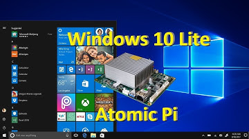 Atomic Pi - Install Windows 10 Lite + Install Drivers + Directx
