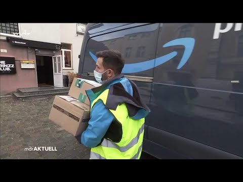 Unterwegs mit einem Amazon Zusteller