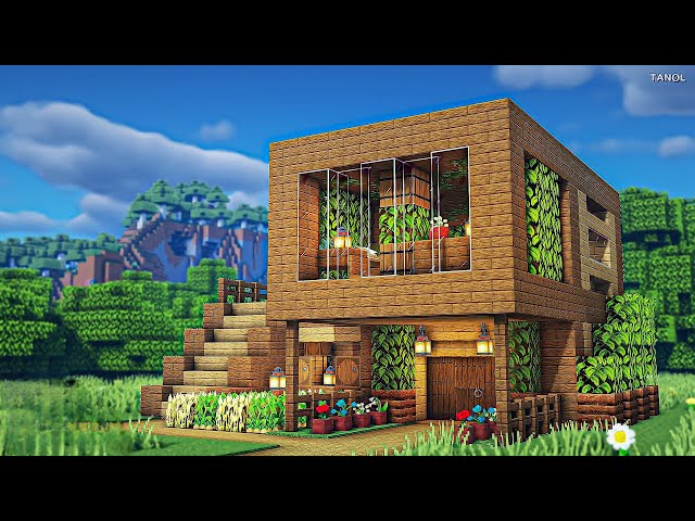 Fedo on X: A modern survival house in Minecraft Tutorial: https