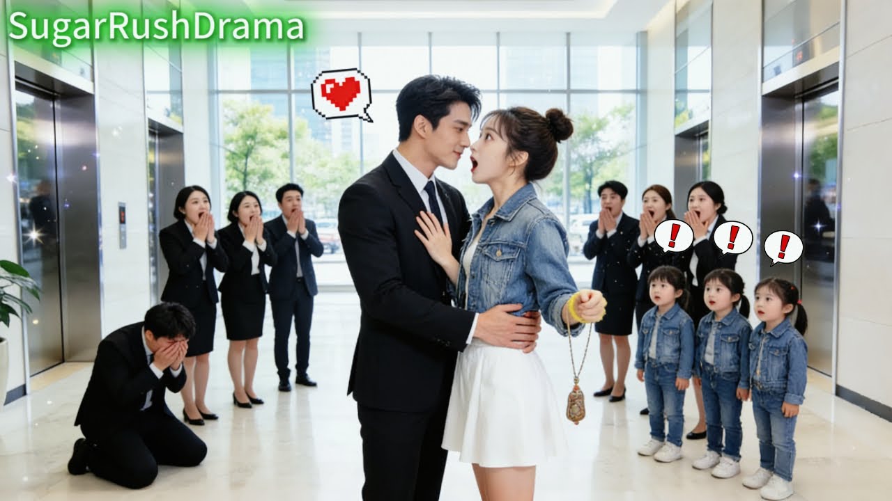 Scar girl saved CEO, had triplets. Reunite,he see her locket, know she’s the woman from 6 years ago!