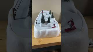 Department 56 Animated Ski Slope.  #shorts #christmas #sking