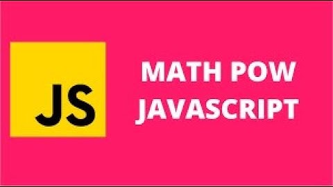 Math.pow() in Javascript