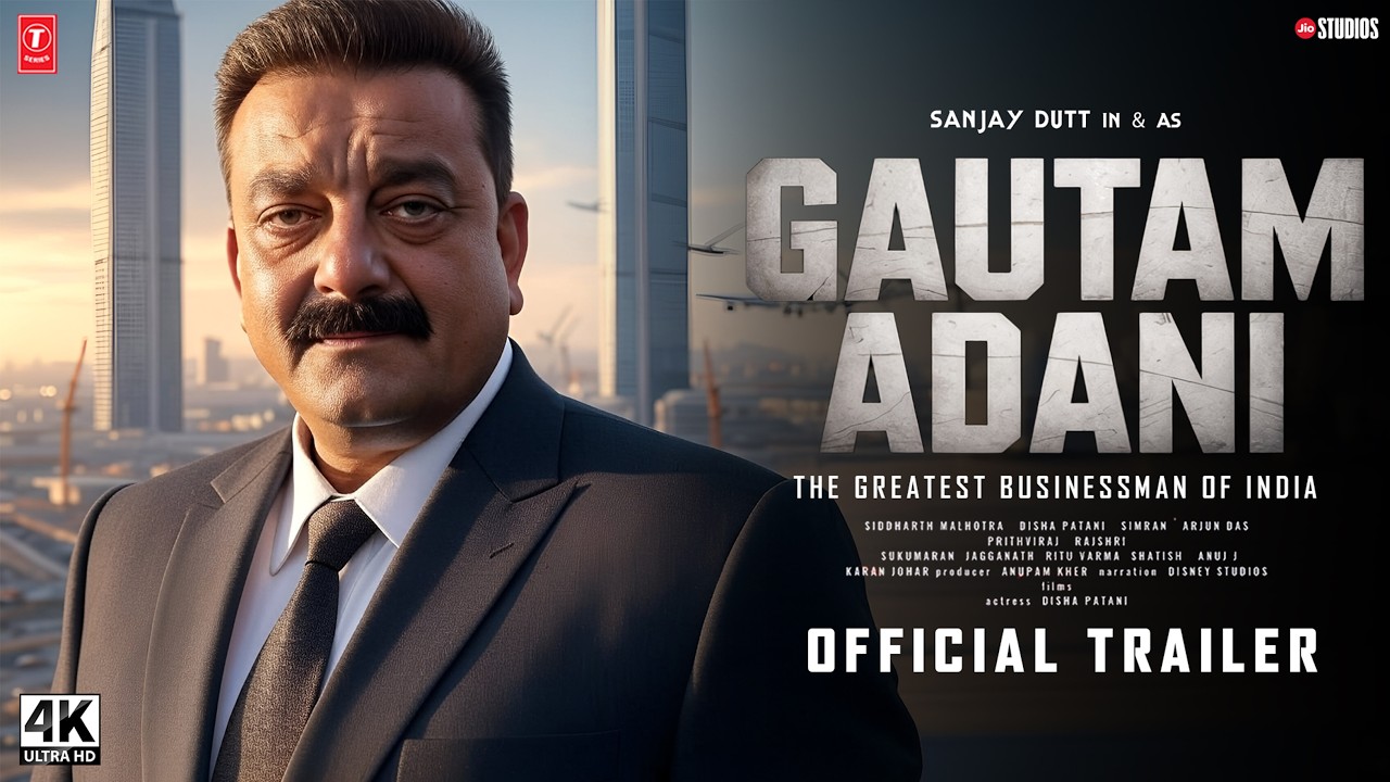 GAUTAM ADANI – Trailer | Snajay Dutt as Gautam Adani | Business ka bhai Gautam | New Movies 2025