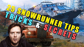 25 ESSENTIËLE SnowRunner-tips, -trucs en -geheimen