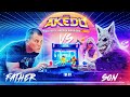 Father Vs Son Akedo Ultimate Arcade Warriors Challenge! Extreme Werewolf Transformation!