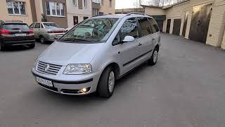 Ох и аппарат! Volkswagen SHARAN 1,9 турбодизель 85  квт 2005 года на автомате за 8000$.