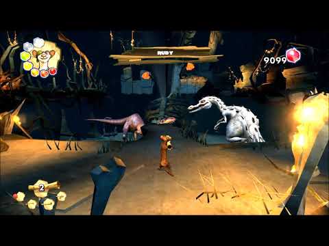 Ice Age 3 Dawn Of The Dinosaur game -  PC - Skeleton Bridge