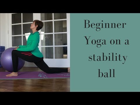 STABILITY BALL WORKOUT for Beginner & Intermediate 🔴⚪🔵 