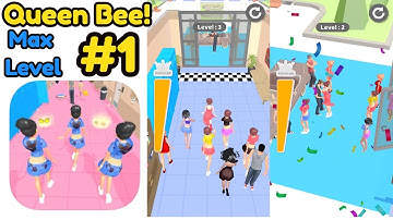 Queen Bee! Game All Levels 1 - 10 Gameplay Walkthrough Part 1