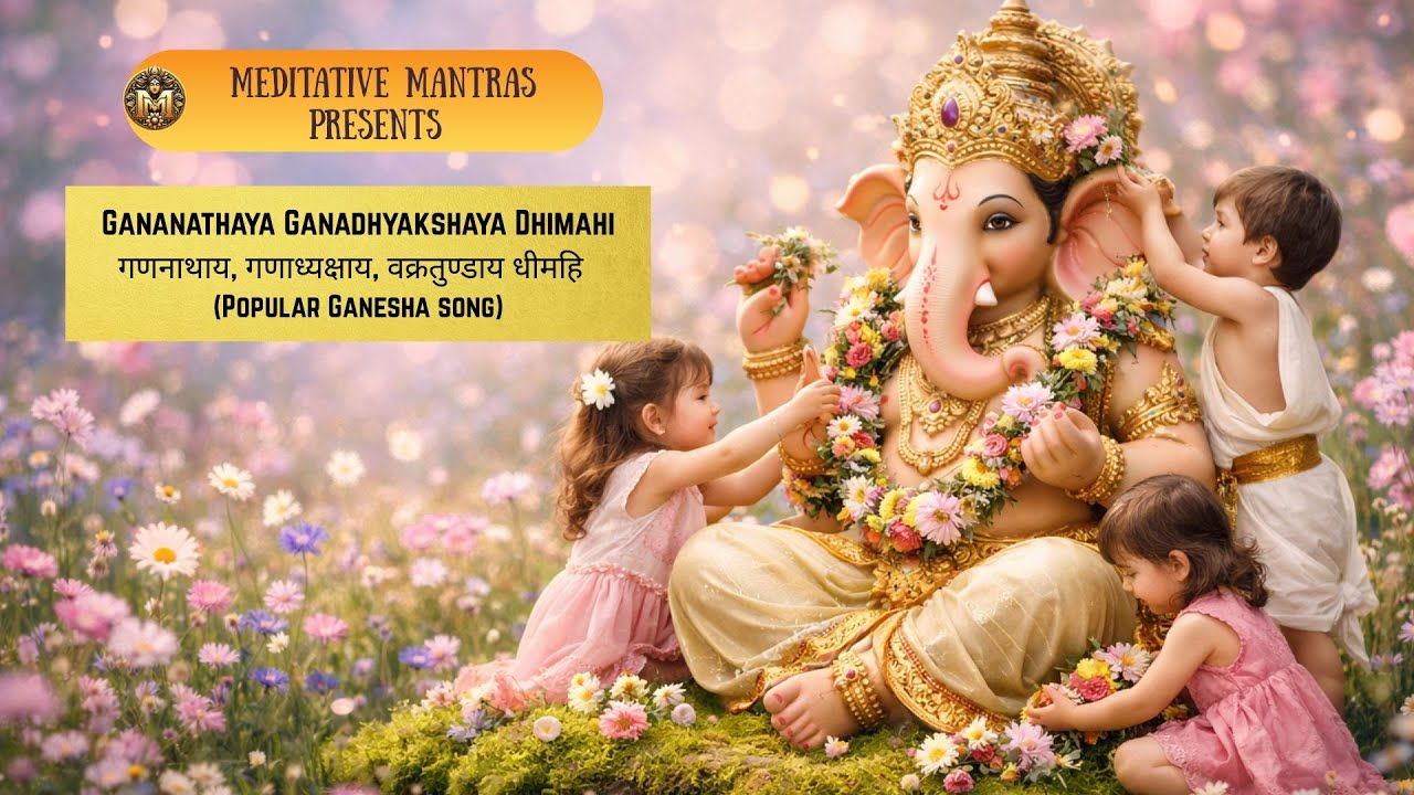 Ganeshay Dheemahi | Popular Ganesha Song | Ganpati Aarti | Full Song Lyrics | श्री गणेशाय धीमहि