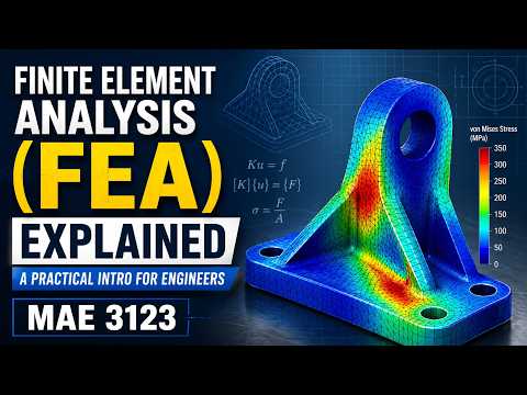 Finite Element Analysis (FEA) Explained: A Practical Intro for Engineers | MAE 3123