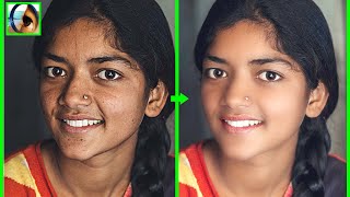 High- End Skin Retouching in Photoshop I Face Smooth in Photoshop I 4 Ways to Make your Image Better screenshot 2