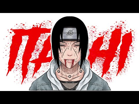 How to Draw Itachi Uchiha from Naruto (Naruto) Step by Step