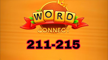 WORD CONNECT level 211 212 213 214 215
