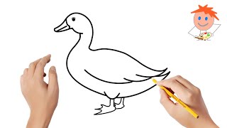 Bir ördek nasıl çizilir