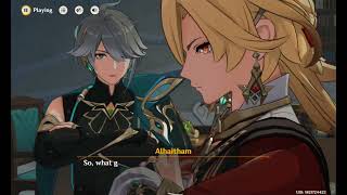 Alhaitham and kaveh BICKER like children!