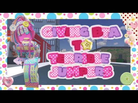 GIVING BTA TO TERRIBLE JUMPERS IN ROBLOX BADDIES {LAPTOP GAMEPLAY}