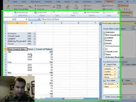 Excel Video 7 Multiple Rows and Columns in Pivot Tables