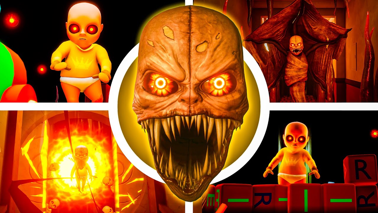 The Baby in Yellow - Dark Whispers Update | ALL NEW JUMPSCARES, CREEPY