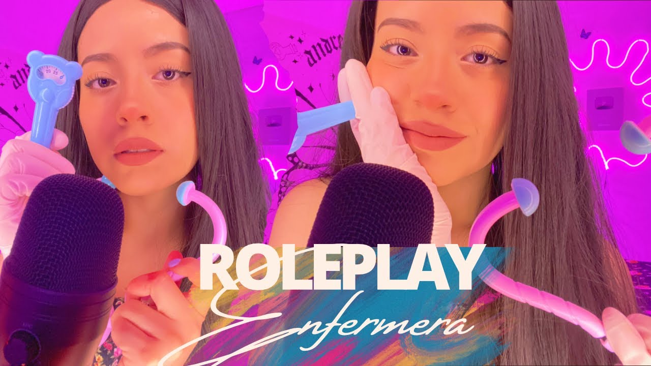 Falsa enfermera se enamora de ti 💗😱| ROLEPLAY | Andrea ASMR 🦋