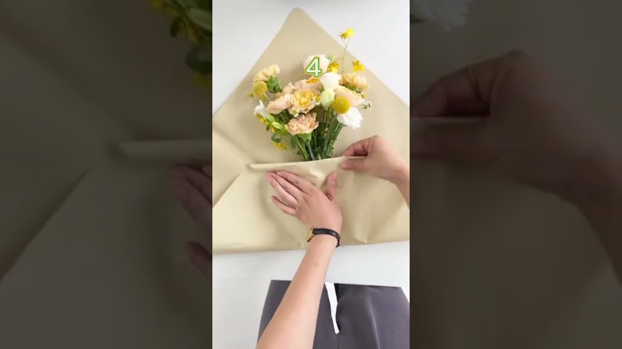 5 ways to wrap a bouquet 