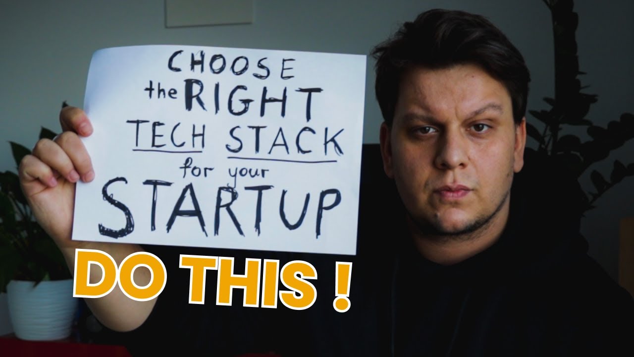 TIPS on choosing the RIGHT tech stack for startup in 2022 - YouTube