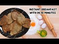 Potato egg cutlet - Instant healthy breakfast with in 10 minutes - పొటాటో ఎగ్ కట్లెట్