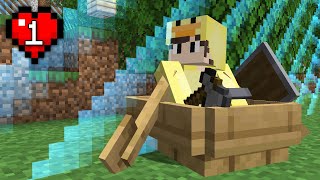 Minecraft ama Başarım Aldıkça Alan Genişliyor  Bölüm 1 (Border SMP)