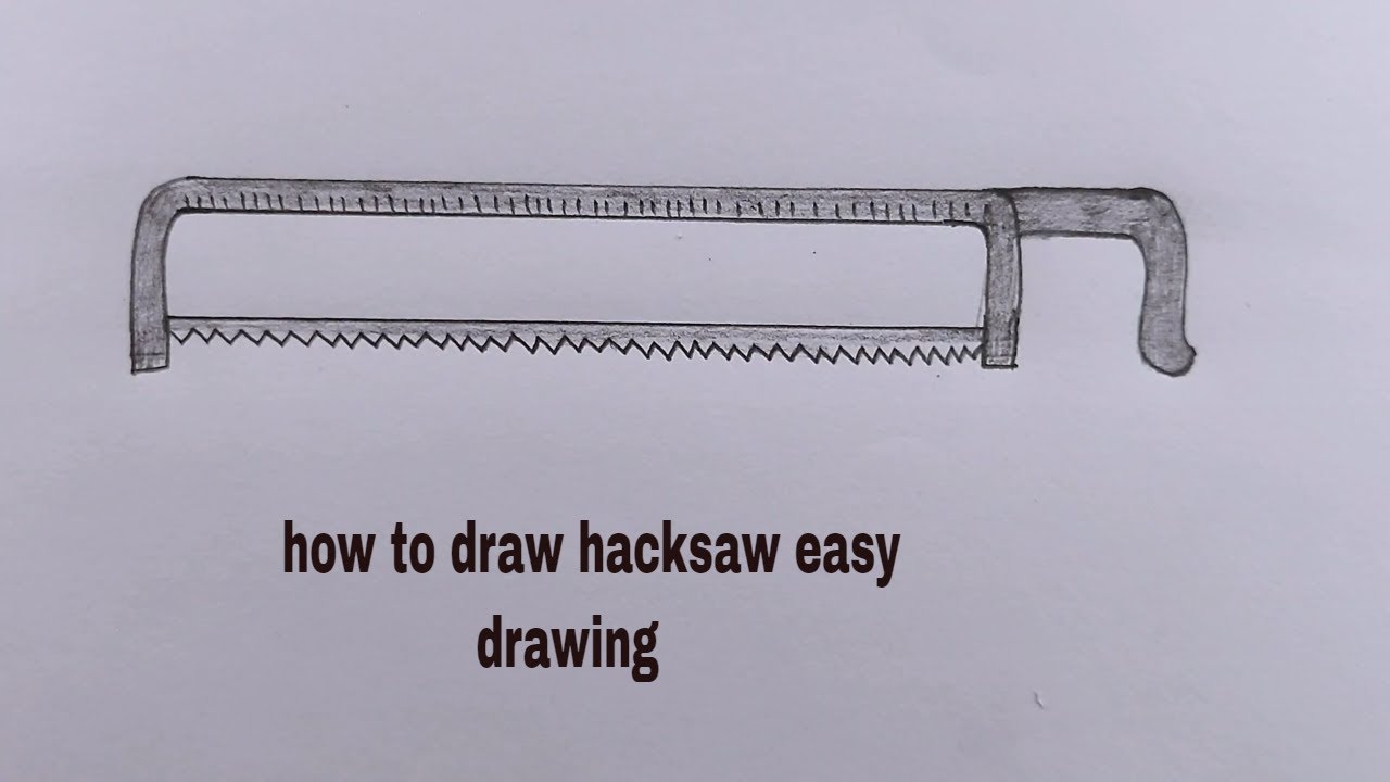 Hack Saw Drawing hack-saw-drawing