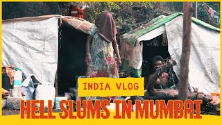 HELL SLUMS IN MUMBAI, INDIA - 2023
