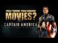 Captain America The First Avenger You Think You Know Movies
