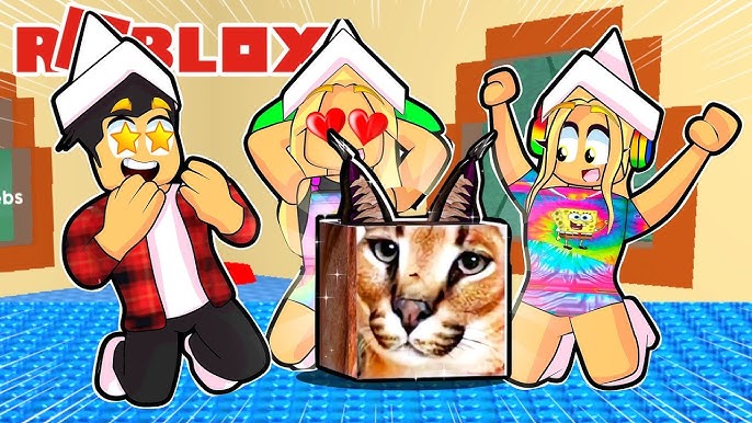 COMO CUIDAR DE UM GATO NO ROBLOX RAISE A FLOPPA - Brancoala Games 