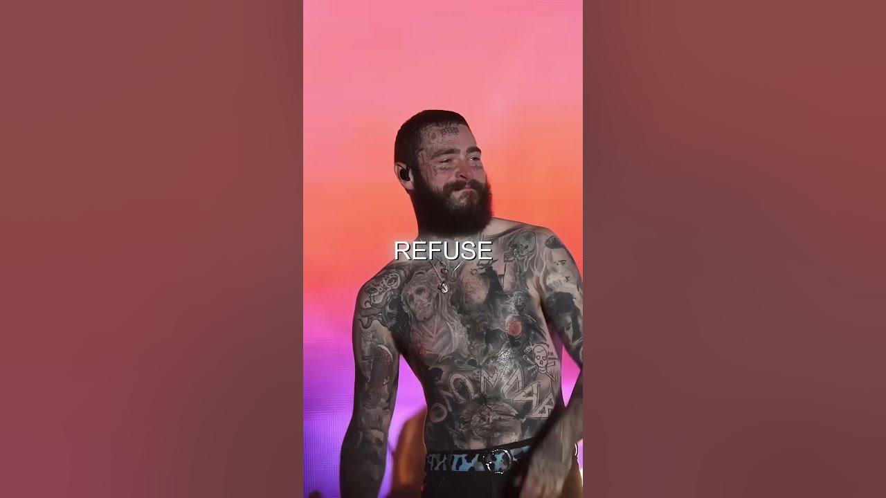 Crowd sings Sunflower for Post Malone 😳