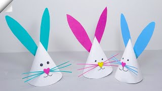 Easter Craft Ideas Paper Rabbit Paper Crafts Easy