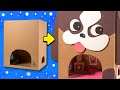DIY Dog House | Box Xmas ⭐ Christmas Crafts, Gift Ideas for Pets
