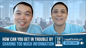 How you can get into trouble by sharing too much information