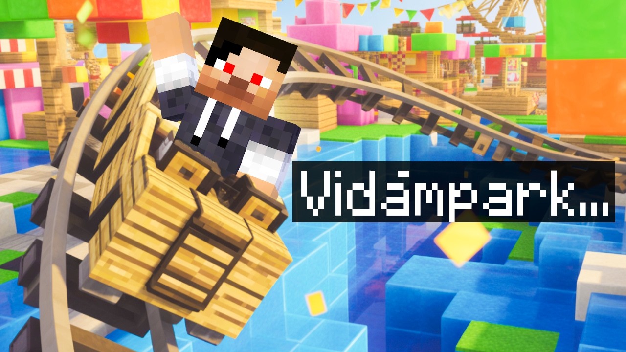 Minecraft, De Nyitottam Egy Vidámparkot 🎢