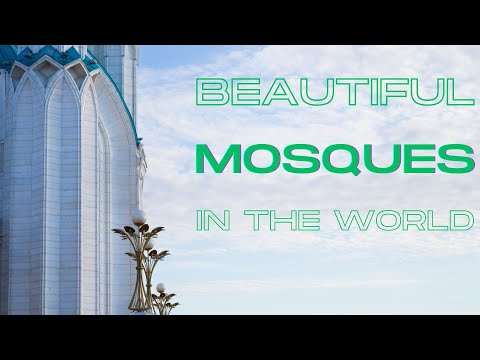 Video: Hermosa Mezquita del Sultán Khazret en Astana. Las mezquitas más bellas del mundo