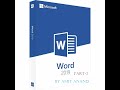 Microsoft Word 2019. Home Tab - 2