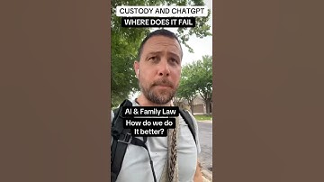 Using AI for Family Law - Where does it fail?