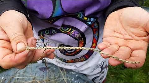 Bramble Cordage Making